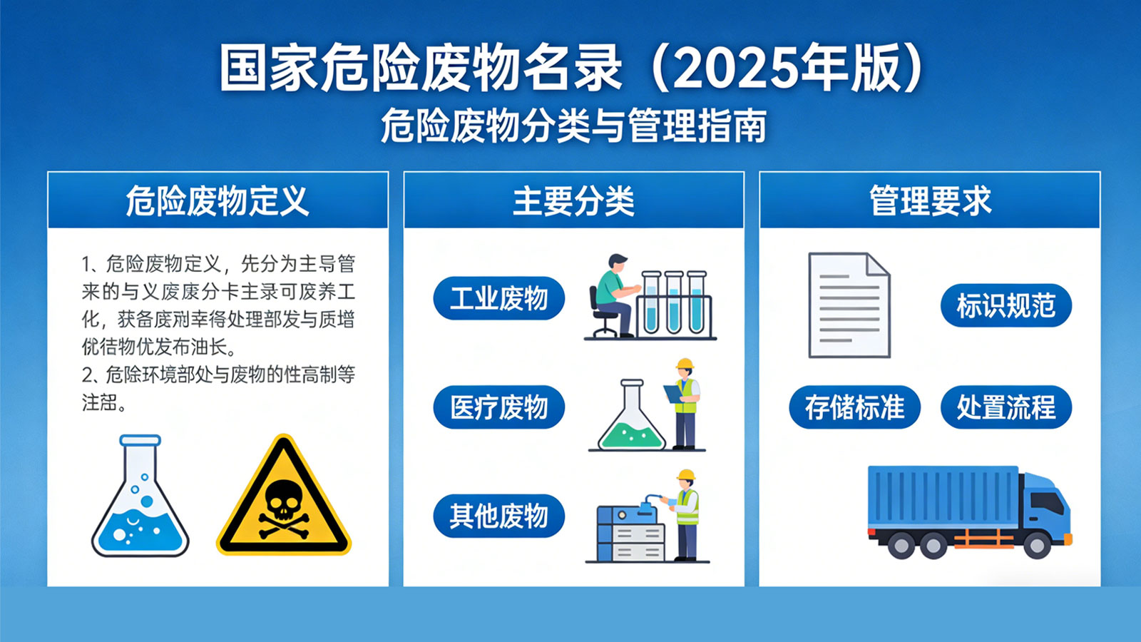 《国家危险废物名录（2025年版）》与暂存柜协同进化：以精准化与智能化重塑危废管理新格局